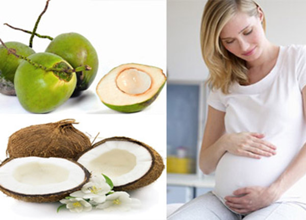 Tác dụng của nước dừa đối với sức khỏe và phụ nữ mang thai 