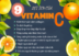 Tầm quan trọng về việc bổ sung Vtamin C đúng cách cho trẻ